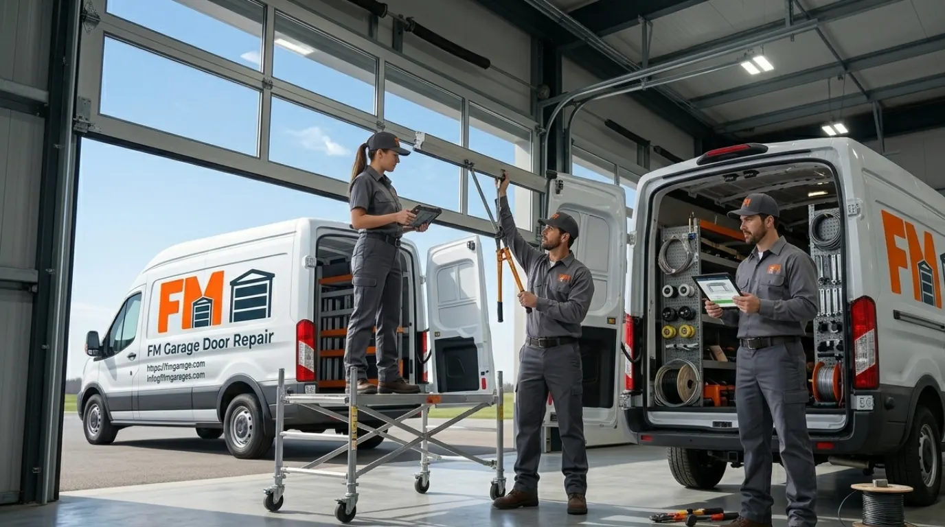 Garage door opener repair service
