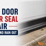 Garage Door Weather Seal Repair to Keep Pests and Rain Out