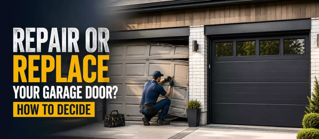 Repair or Replace Your Garage Door? How to Decide
